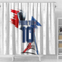 Custom Le Blues Football 2024 Road To The Champion Shower Curtain