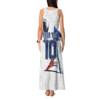 Custom Le Blues Football 2024 Road To The Champion Tank Maxi Dress - Wonder Print Shop