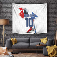 Custom Le Blues Football 2024 Road To The Champion Tapestry - Wonder Print Shop