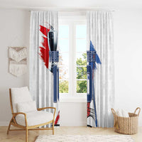 Custom Le Blues Football 2024 Road To The Champion Window Curtain - Wonder Print Shop