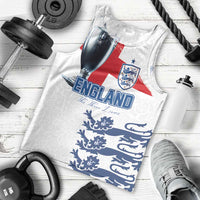 Custom England Football 2024 Road To The Champion Men Tank Top - Wonder Print Shop