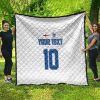 Custom England Football 2024 Road To The Champion Quilt - Wonder Print Shop