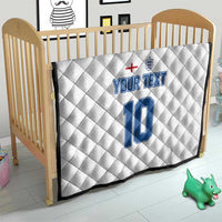 Custom England Football 2024 Road To The Champion Quilt - Wonder Print Shop