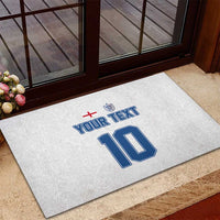 Custom England Football 2024 Road To The Champion Rubber Doormat - Wonder Print Shop