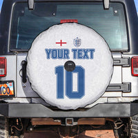 Custom England Football 2024 Road To The Champion Spare Tire Cover - Wonder Print Shop