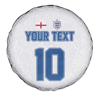 Custom England Football 2024 Road To The Champion Spare Tire Cover - Wonder Print Shop