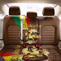 Ethiopia Culture - Proud of Coffee Back Car Seat Cover