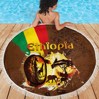 Ethiopia Culture - Proud of Coffee Beach Blanket