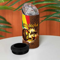 Ethiopia Culture - Proud of Coffee 4 in 1 Can Cooler Tumbler