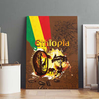 Ethiopia Culture - Proud of Coffee Canvas Wall Art