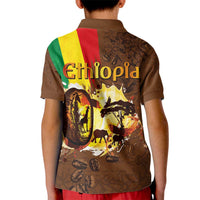 Ethiopia Culture - Proud of Coffee Kid Polo Shirt