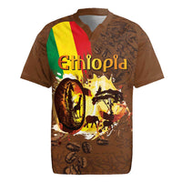 Ethiopia Culture - Proud of Coffee Rugby Jersey - Wonder Print Shop