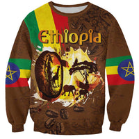 Ethiopia Culture - Proud of Coffee Sweatshirt - Wonder Print Shop