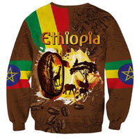 Ethiopia Culture - Proud of Coffee Sweatshirt - Wonder Print Shop