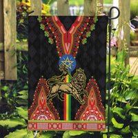 Ethiopia Culture Garden Flag Lion of Judah with The Star Seal - Dashiki Style