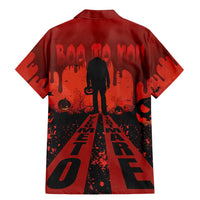 Halloween Nightmare Family Matching Mermaid Dress and Hawaiian Shirt Pumpkin-faced Jack O Lantern With a Scary Smile Blood Vibe - Wonder Print Shop