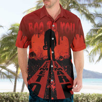 Halloween Nightmare Hawaiian Shirt Pumpkin-faced Jack O Lantern With a Scary Smile Blood Vibe - Wonder Print Shop