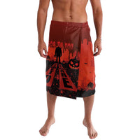 Halloween Nightmare Lavalava Pumpkin-faced Jack O Lantern With a Scary Smile Blood Vibe - Wonder Print Shop