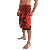 Halloween Nightmare Lavalava Pumpkin-faced Jack O Lantern With a Scary Smile Blood Vibe - Wonder Print Shop