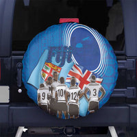 Fiji Rugby Sevens Spare Tire Cover Commemorate Gold Medal - Rio de Janeiro 2016 - Wonder Print Shop