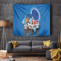 Fiji Rugby Sevens Tapestry Commemorate Gold Medal - Rio de Janeiro 2016 - Wonder Print Shop