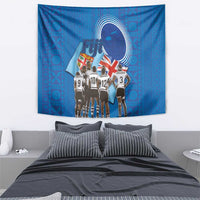Fiji Rugby Sevens Tapestry Commemorate Gold Medal - Rio de Janeiro 2016 - Wonder Print Shop