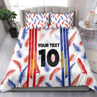 Custom Philippines Champions Football Jersey Bedding Set - Wonder Print Shop