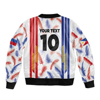 Custom Philippines Champions Football Jersey Bomber Jacket - Wonder Print Shop