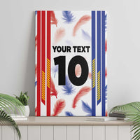 Custom Philippines Champions Football Jersey Canvas Wall Art - Wonder Print Shop