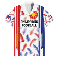 Custom Philippines Champions Football Jersey Family Matching Tank Maxi Dress and Hawaiian Shirt - Wonder Print Shop
