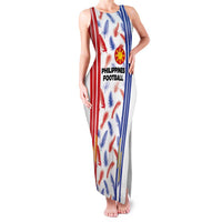 Custom Philippines Champions Football Jersey Family Matching Tank Maxi Dress and Hawaiian Shirt - Wonder Print Shop
