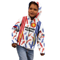 Custom Philippines Champions Football Jersey Kid Hoodie - Wonder Print Shop
