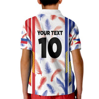 Custom Philippines Champions Football Jersey Kid Polo Shirt - Wonder Print Shop