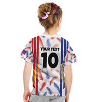 Custom Philippines Champions Football Jersey Kid T Shirt - Wonder Print Shop