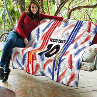 Custom Philippines Champions Football Jersey Quilt - Wonder Print Shop