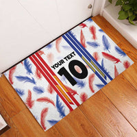 Custom Philippines Champions Football Jersey Rubber Doormat - Wonder Print Shop