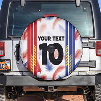 Custom Philippines Champions Football Jersey Spare Tire Cover - Wonder Print Shop