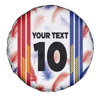 Custom Philippines Champions Football Jersey Spare Tire Cover - Wonder Print Shop
