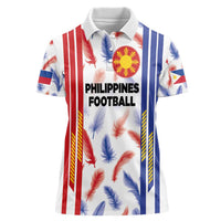 Custom Philippines Champions Football Jersey Women Polo Shirt - Wonder Print Shop