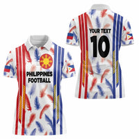 Custom Philippines Champions Football Jersey Women Polo Shirt - Wonder Print Shop