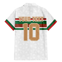 Custom Morocco Football Family Matching Mermaid Dress and Hawaiian Shirt The Roar of Atlas Lions - Wonder Print Shop