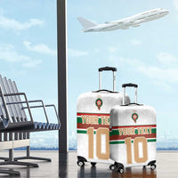 Custom Morocco Football Luggage Cover The Roar of Atlas Lions - Wonder Print Shop