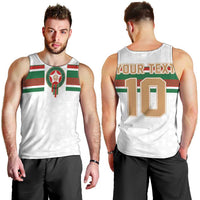 Custom Morocco Football Men Tank Top The Roar of Atlas Lions - Wonder Print Shop