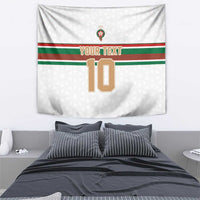 Custom Morocco Football Tapestry The Roar of Atlas Lions - Wonder Print Shop
