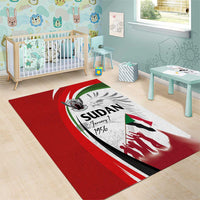 Sudan Independence Day Area Rug Victory is Ours - Soldiers of the Homeland - Wonder Print Shop