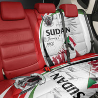 Sudan Independence Day Back Car Seat Cover Victory is Ours - Soldiers of the Homeland - Wonder Print Shop