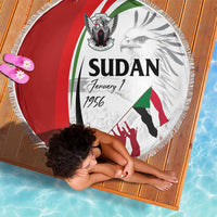 Sudan Independence Day Beach Blanket Victory is Ours - Soldiers of the Homeland - Wonder Print Shop