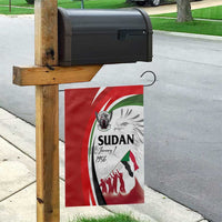 Sudan Independence Day Garden Flag Victory is Ours - Soldiers of the Homeland - Wonder Print Shop