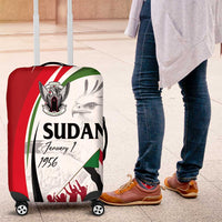 Sudan Independence Day Luggage Cover Victory is Ours - Soldiers of the Homeland - Wonder Print Shop