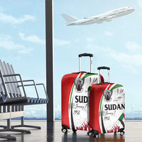 Sudan Independence Day Luggage Cover Victory is Ours - Soldiers of the Homeland - Wonder Print Shop